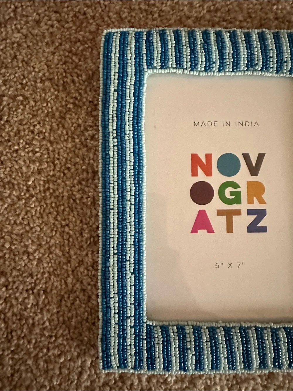 Novogratz handcrafted blue