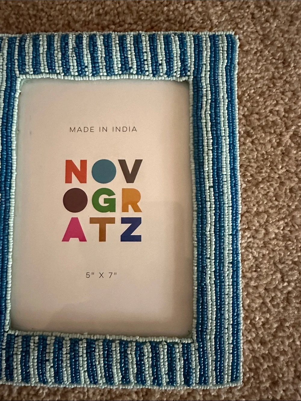 Novogratz handcrafted blue