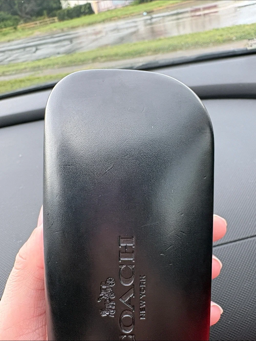 Coach eye glass