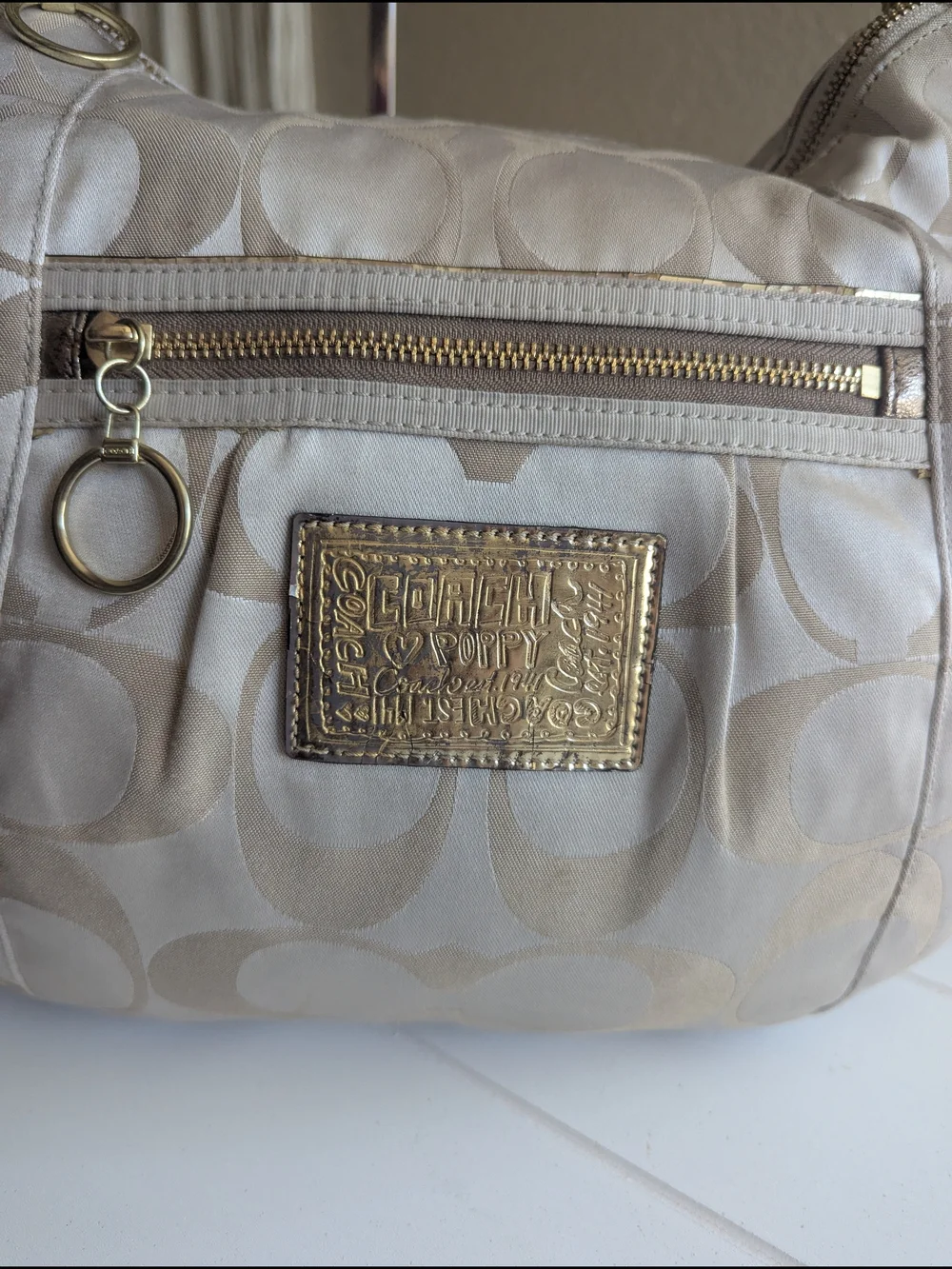 Coach vintage poppy