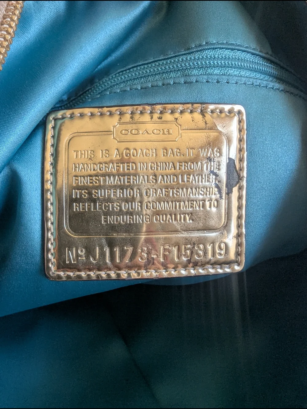 Coach vintage poppy