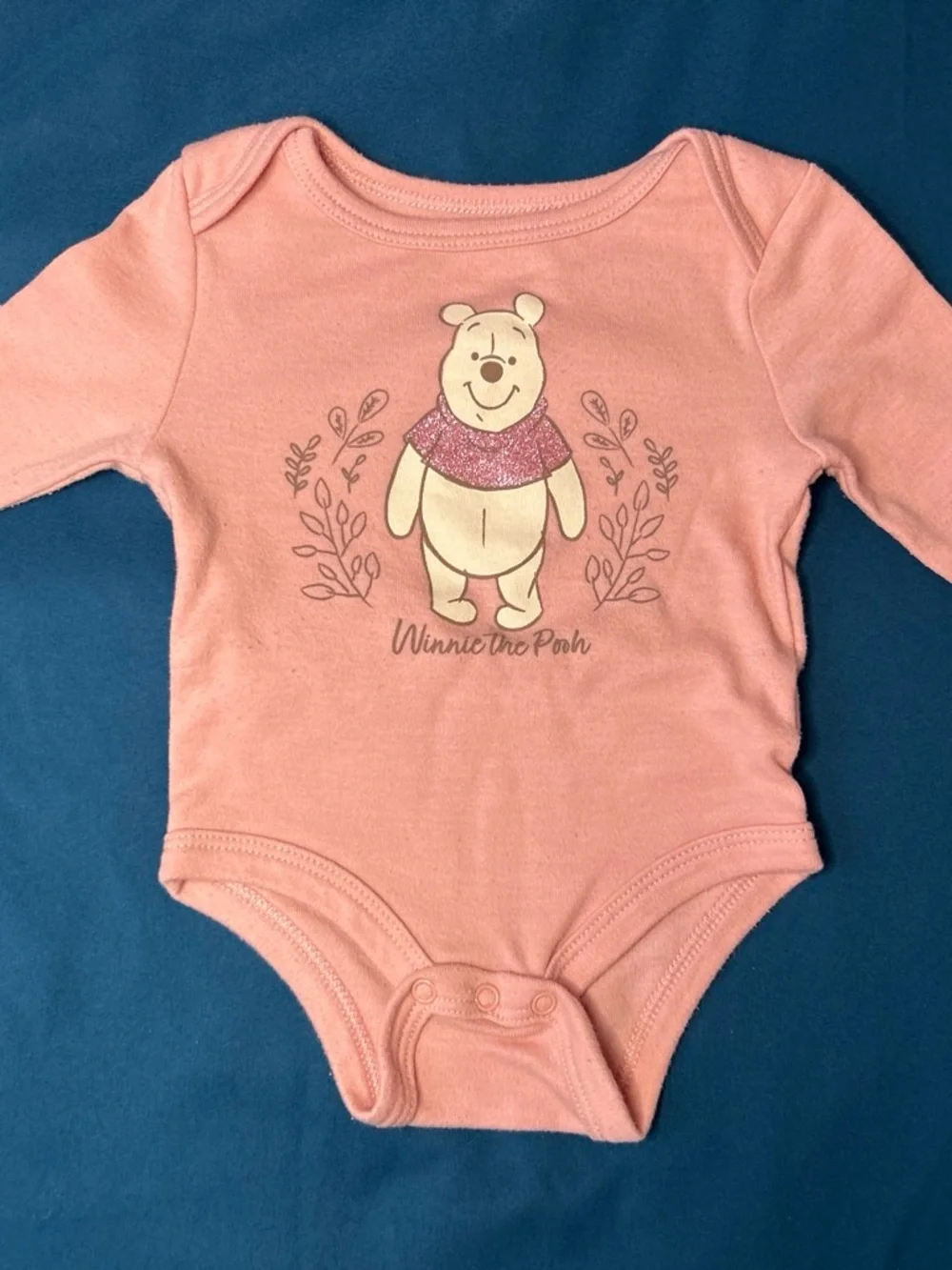 Disney Pink & Cream Winnie the Pooh Pajama Set
