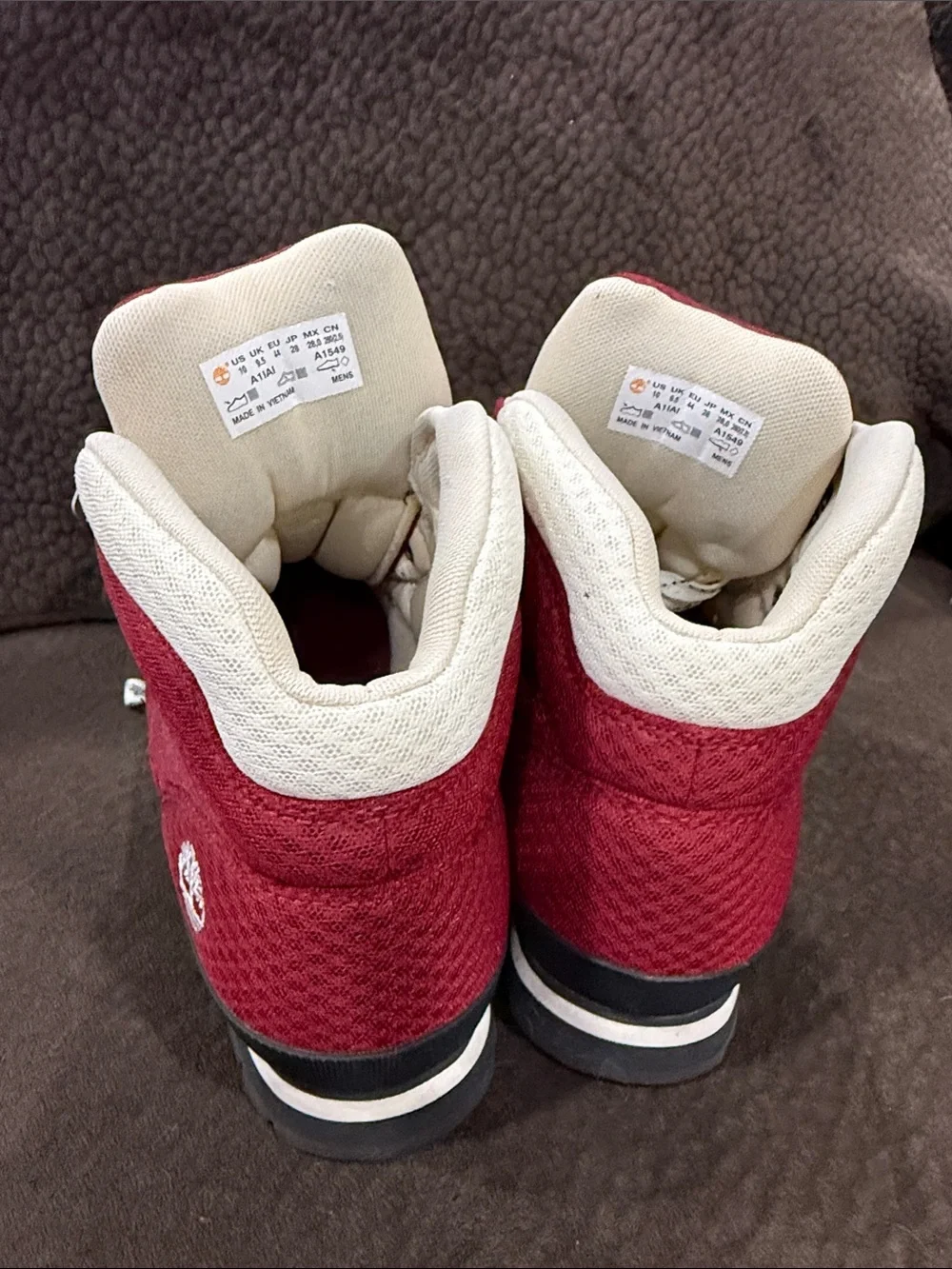 Timberland breathable mesh