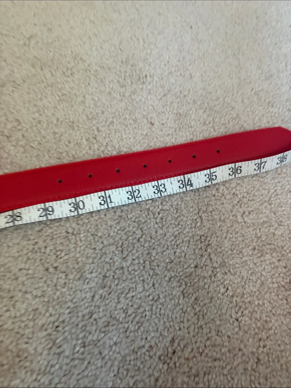Disney leather worn inch