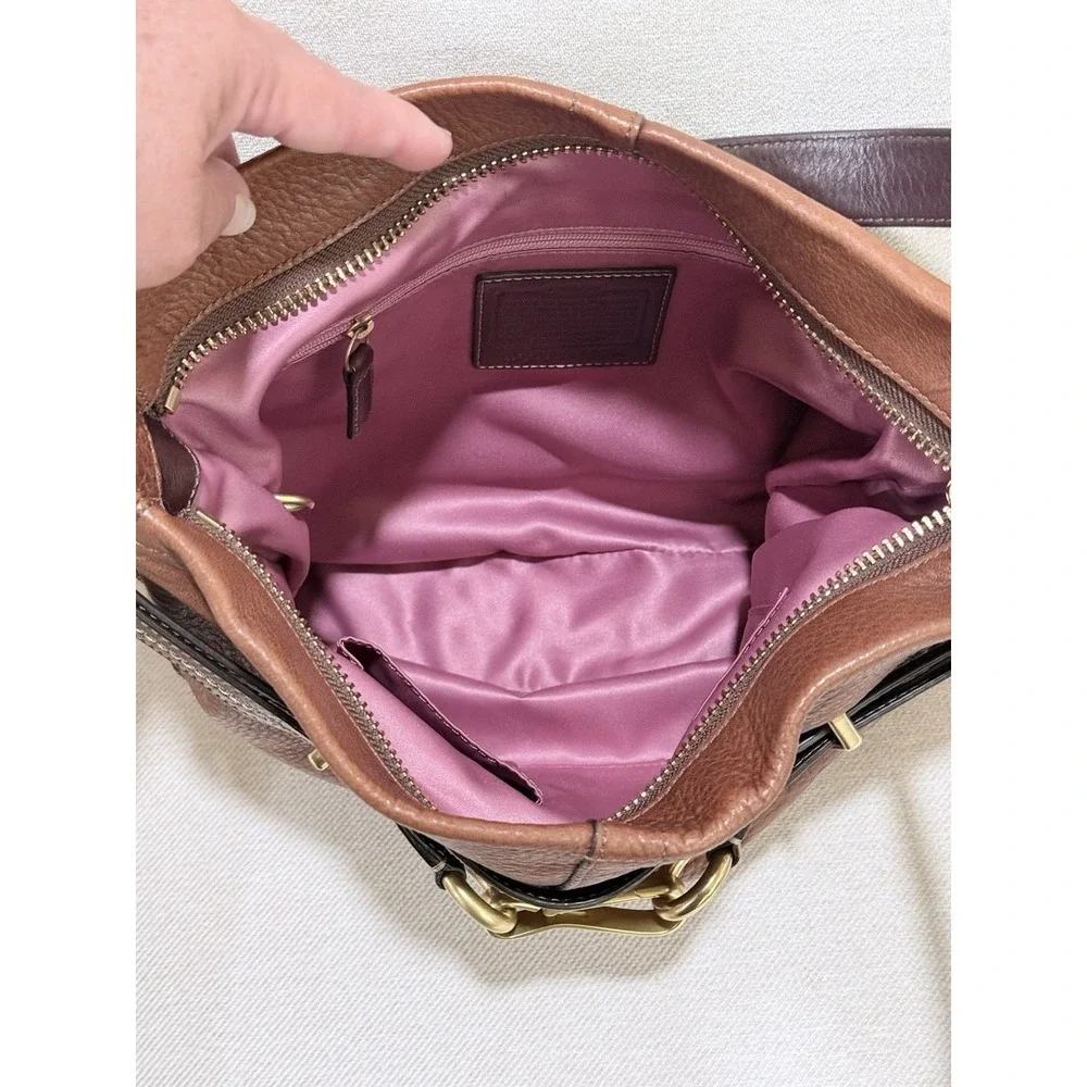 Coach gold vintage clip