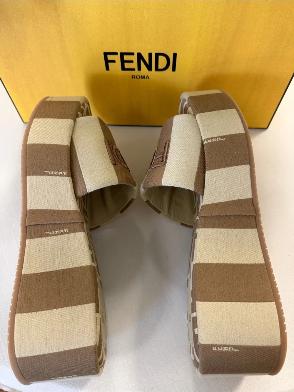 Fendi designer slides
