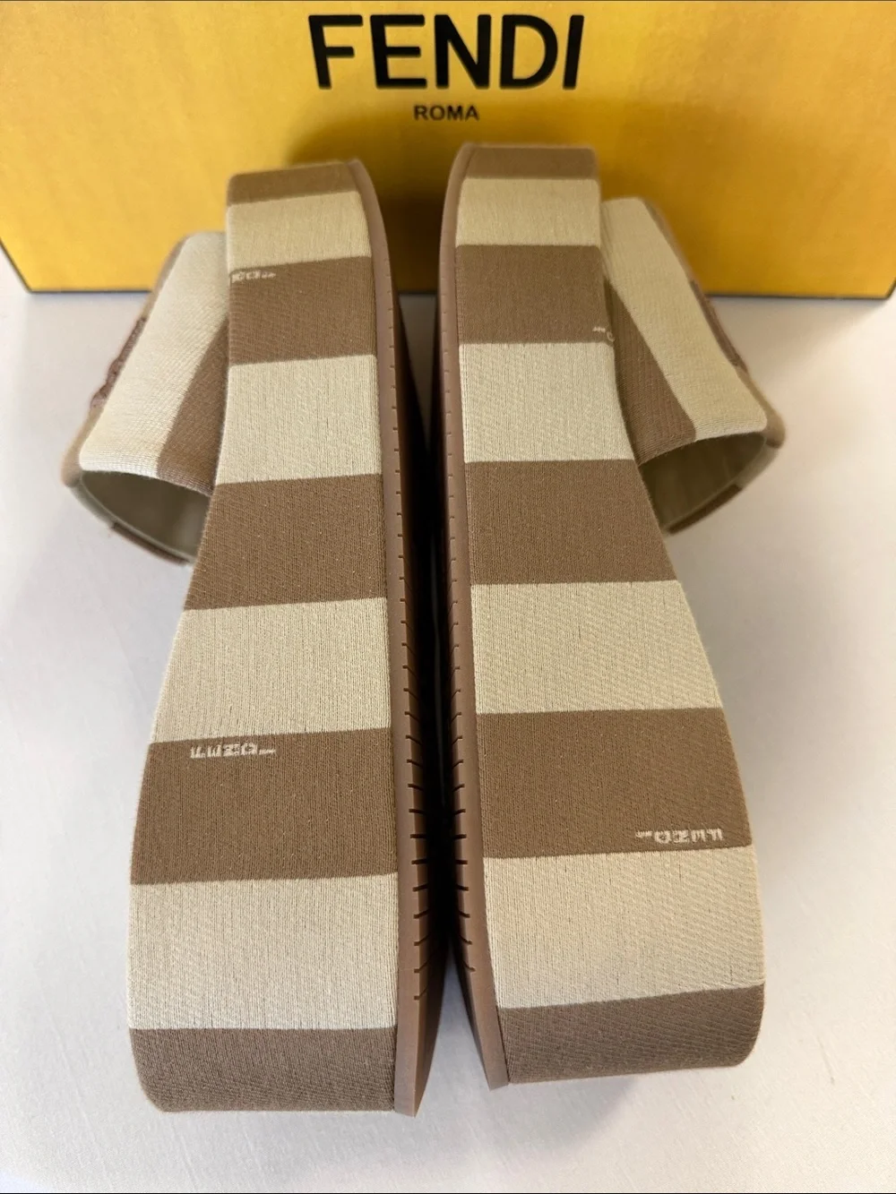 Fendi designer slides