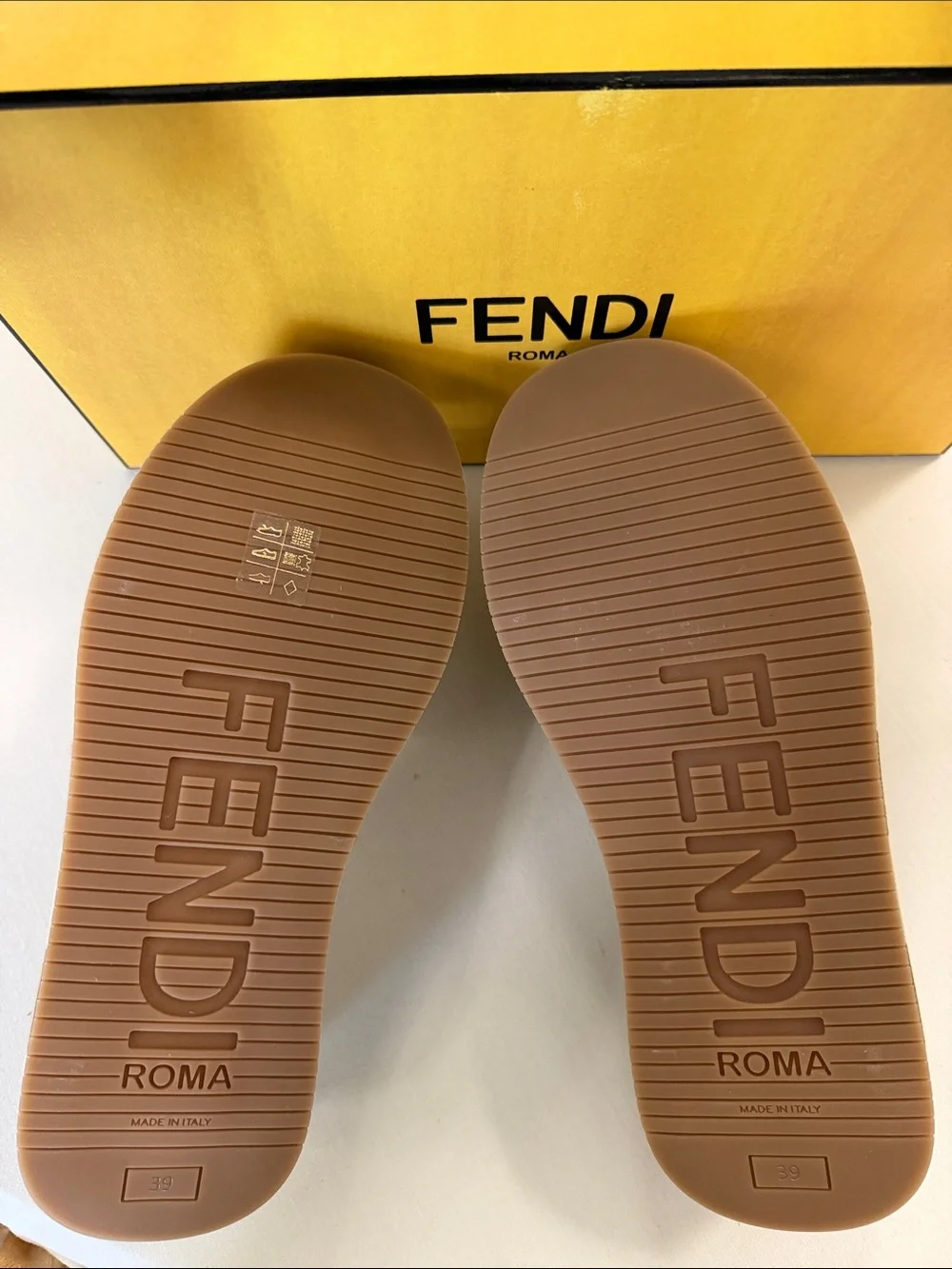 Fendi designer slides