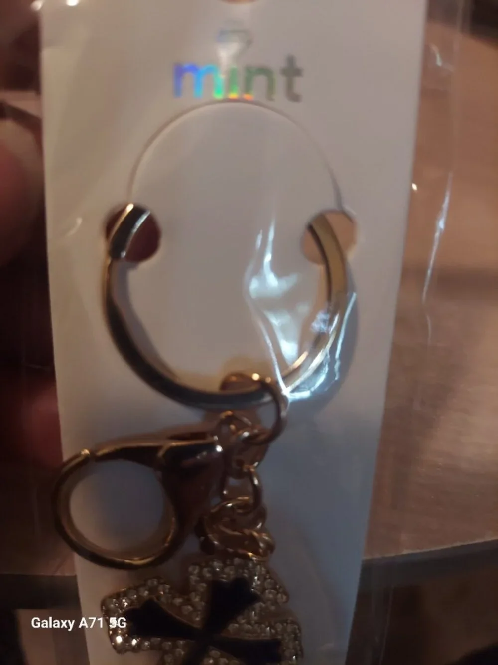 Mint this keychain