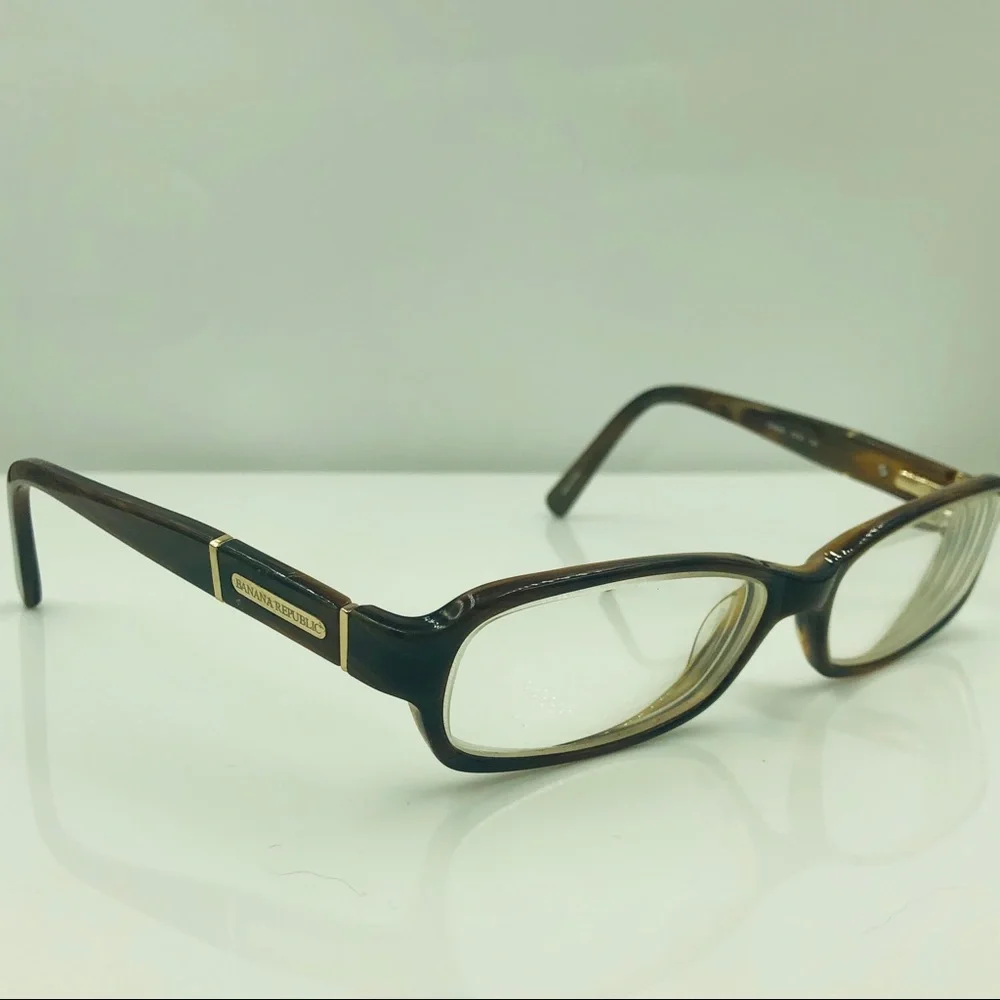 Banana Republic Brown Oval Sunglasses Frame