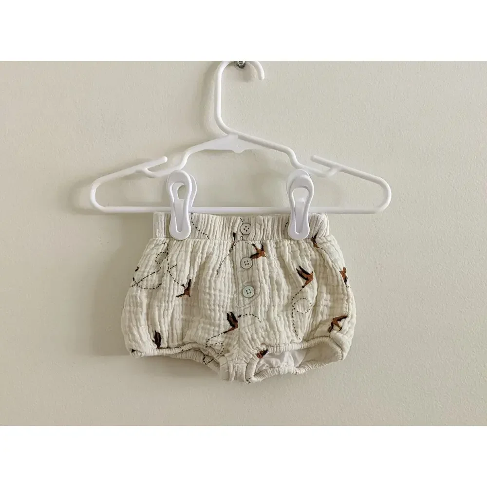 Rylee & Cru Sparrow Outfit Sz 6/12m Piper Blouse Bloomers Birds