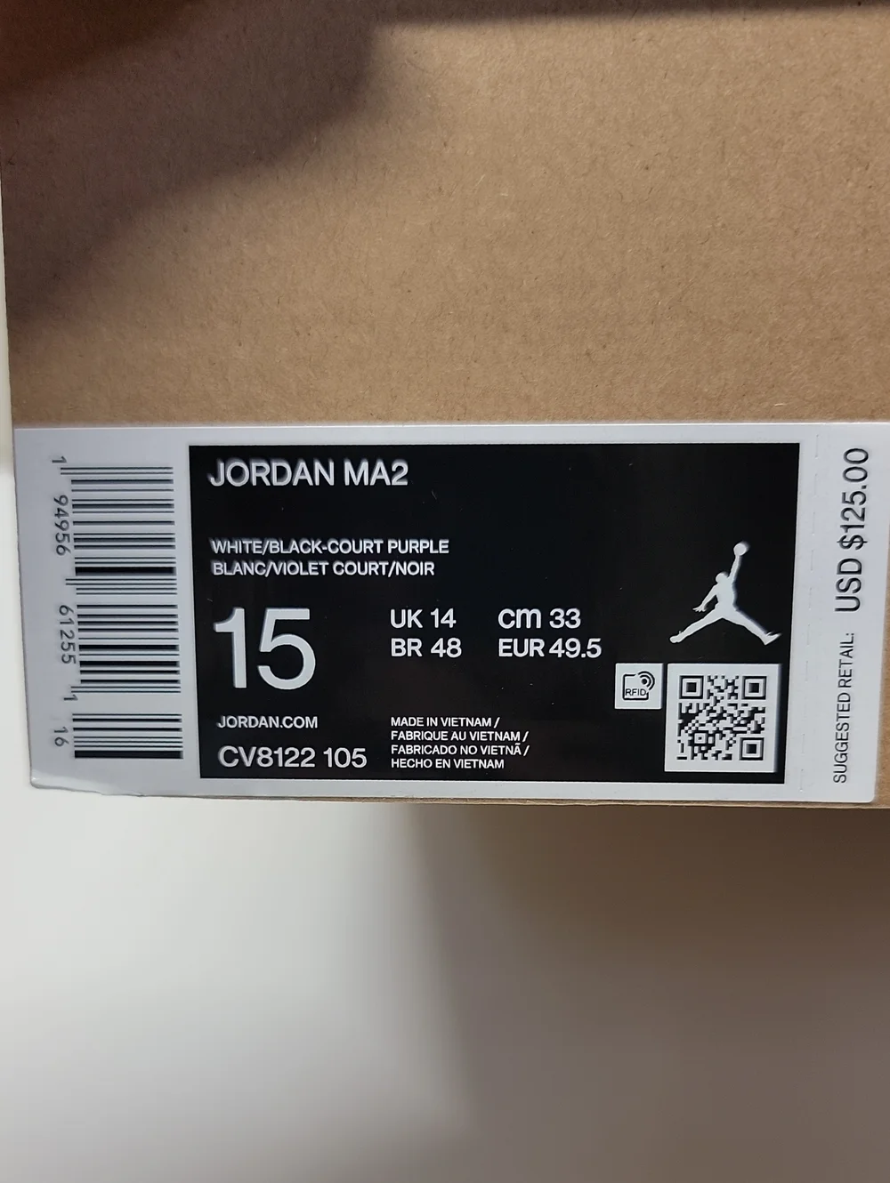 Jordan ma2 concord
