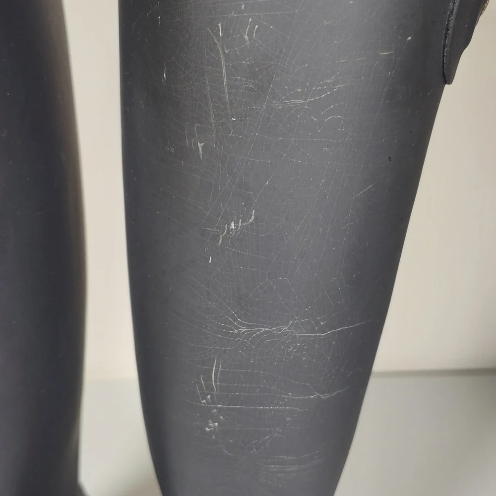 Hunter Women's Original Tall Rain Boots in‎ dark gray 7