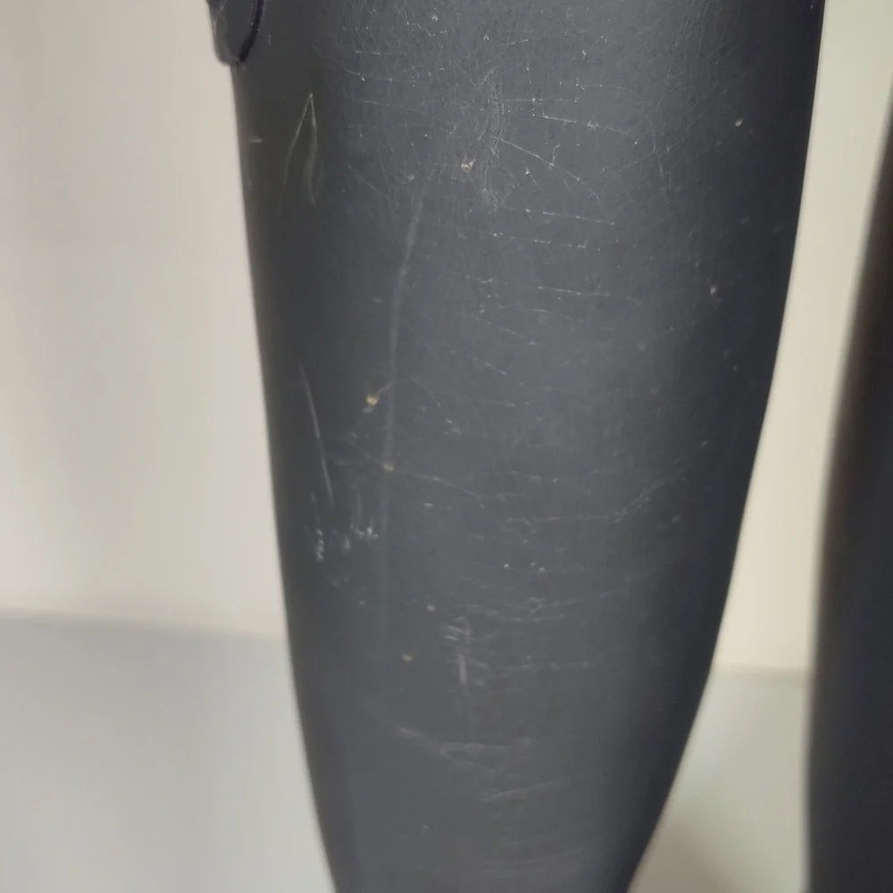 Hunter Women's Original Tall Rain Boots in‎ dark gray 7