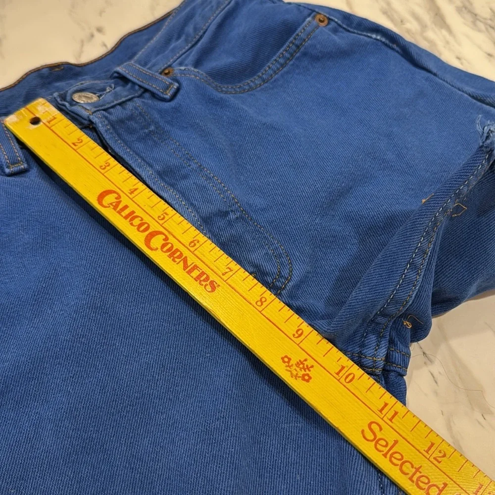 Levi's OVERDYED Blue Jean Shorts for Women Size XS