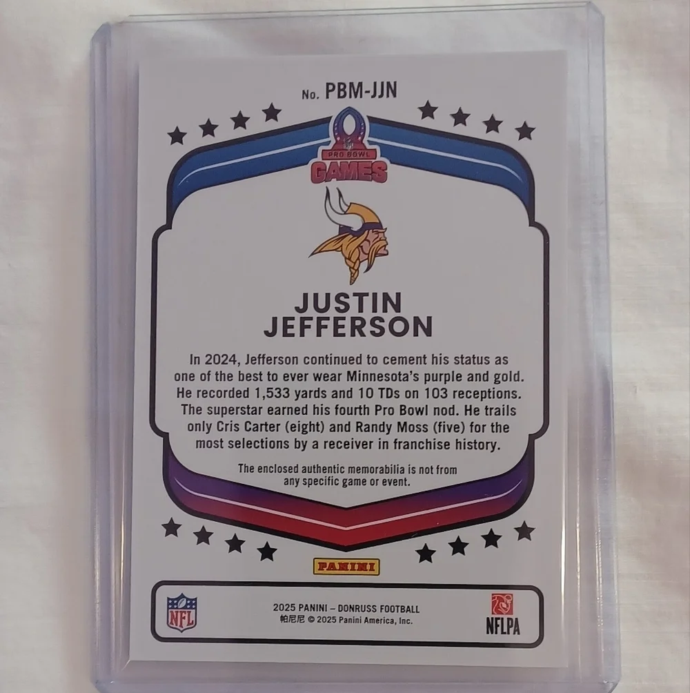 Panini card donruss product