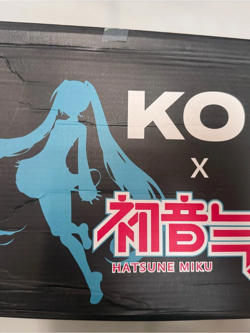 The Hatsune Miku Long Boots Black - KOI Footwear- Size 9