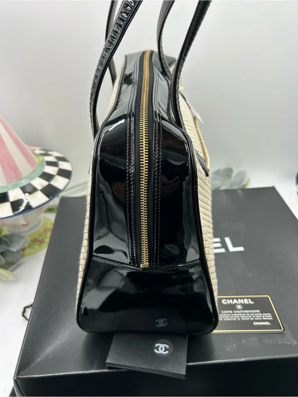 CHANEL elegant tote