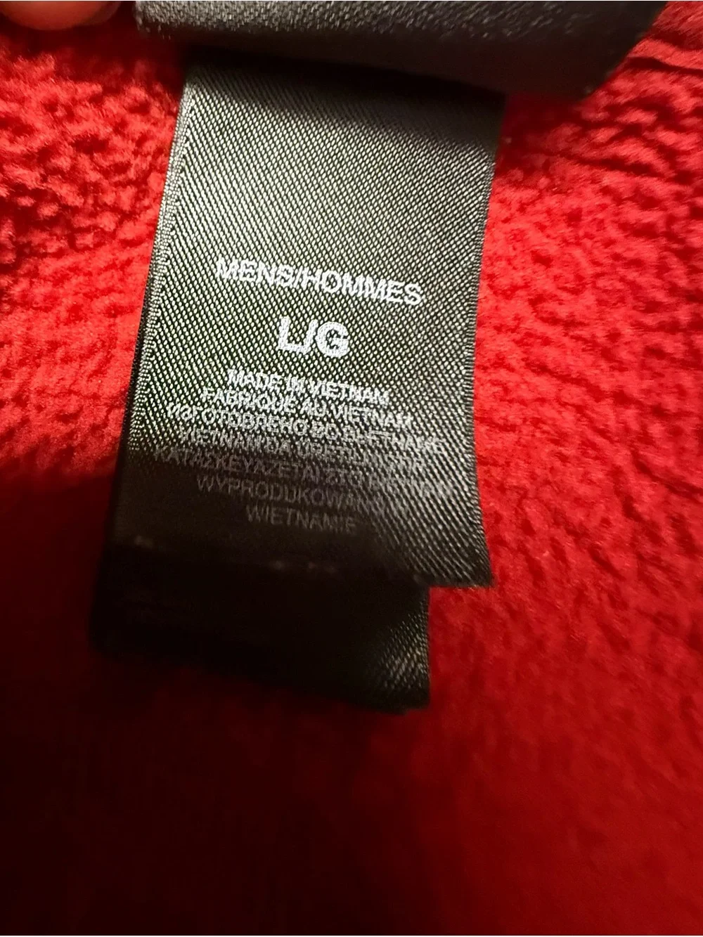The North Face warm fleece