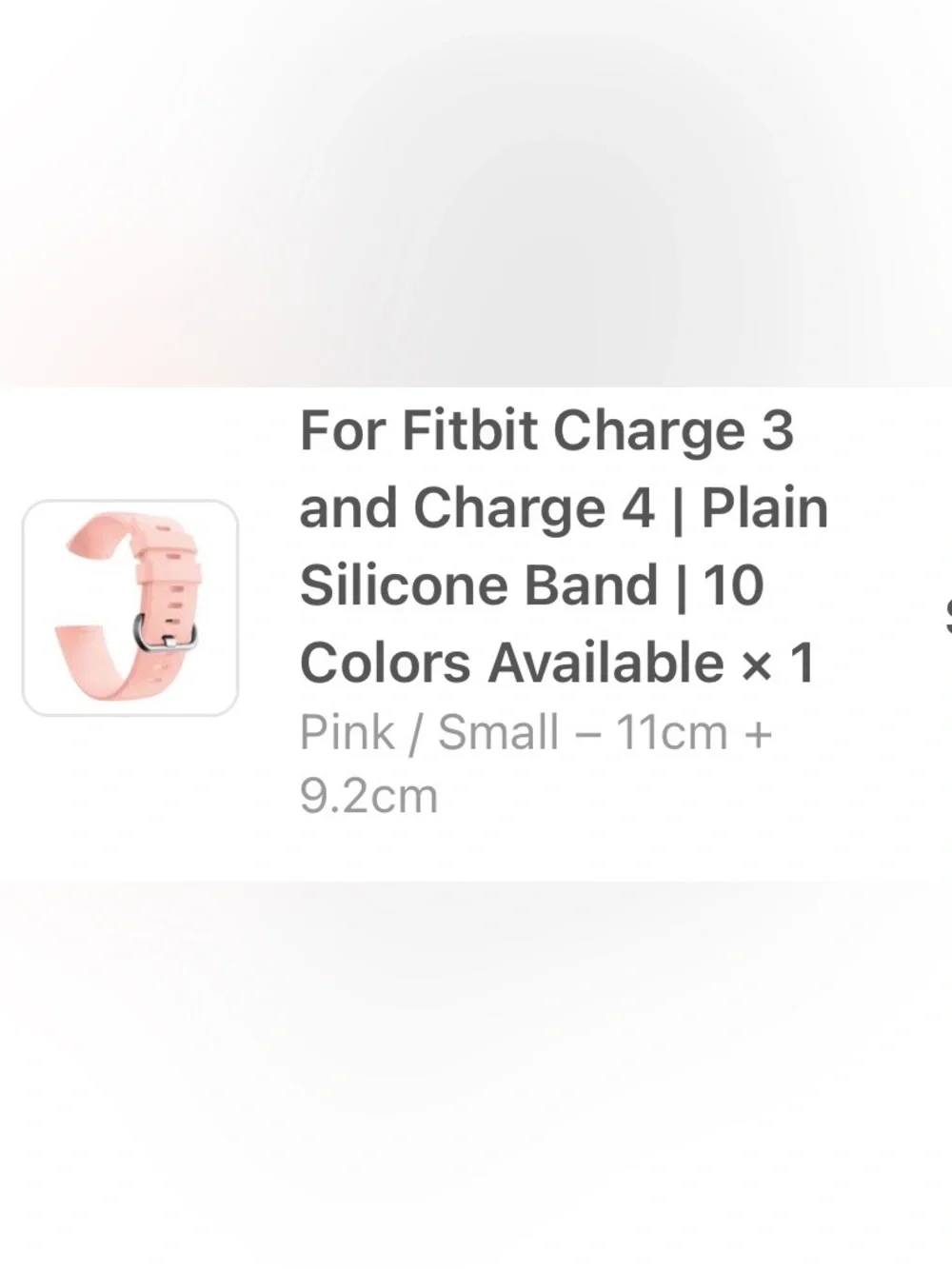 FitBands for FitBit lightly used