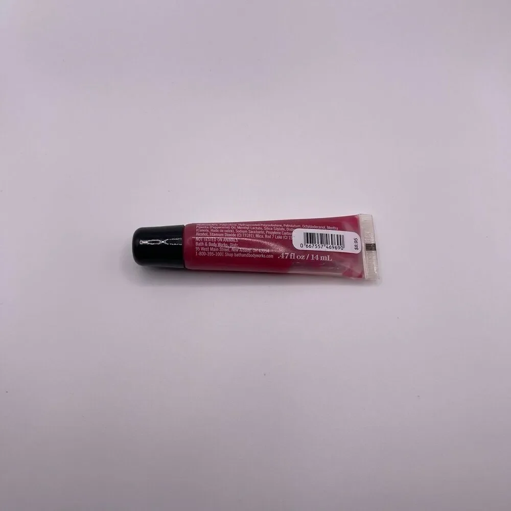Bath & Body Works Lip Lucious Co. Bigelow Magenta Mentha Mint Tinted Lip Gloss