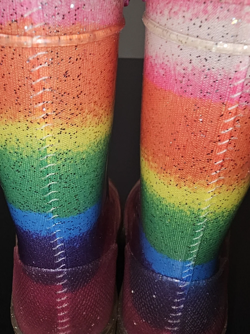 Amazon sparkly rainbow