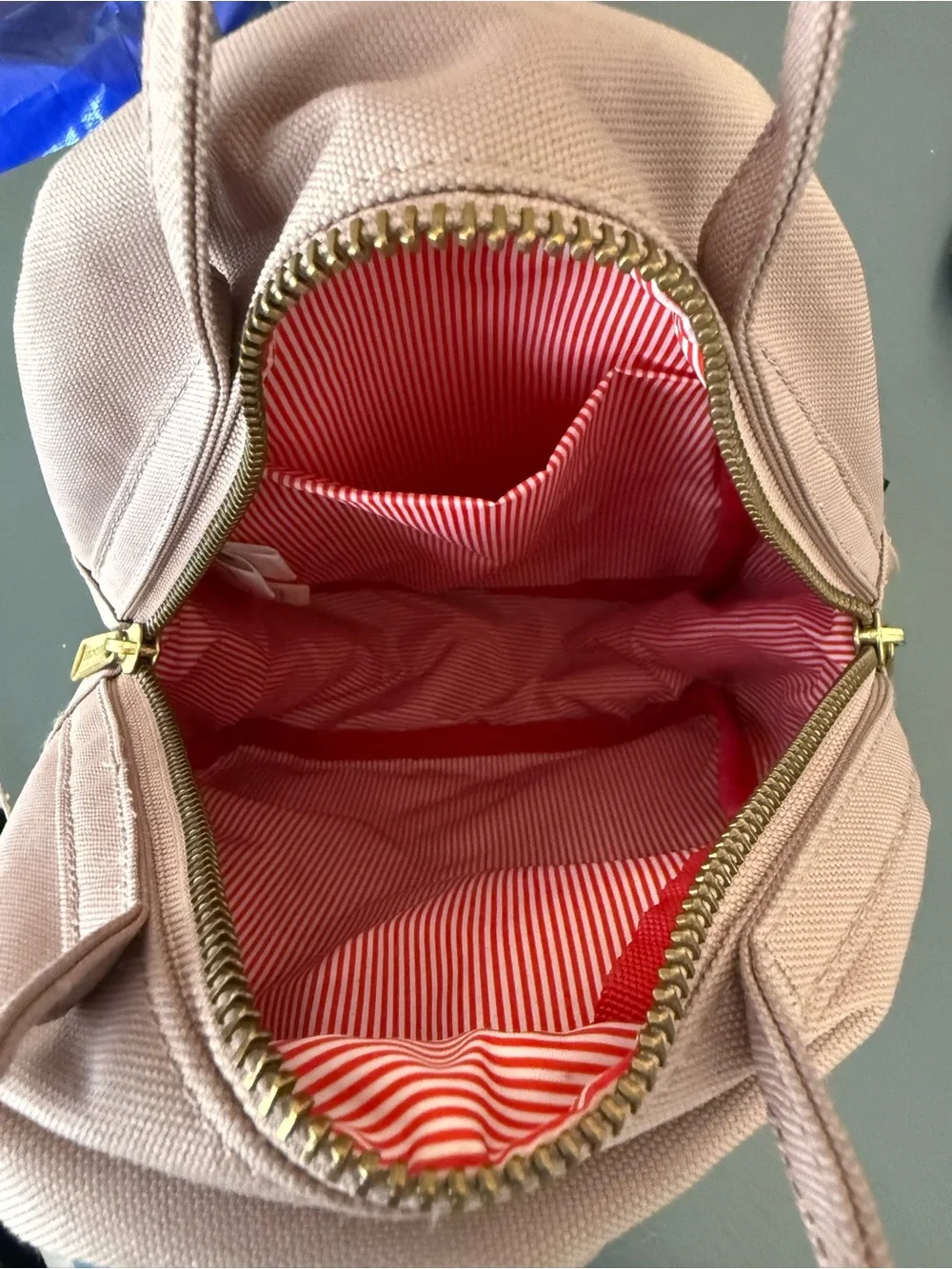 Herschel Supply Company Dusty Pink Mini Backpack with Gold Hardware