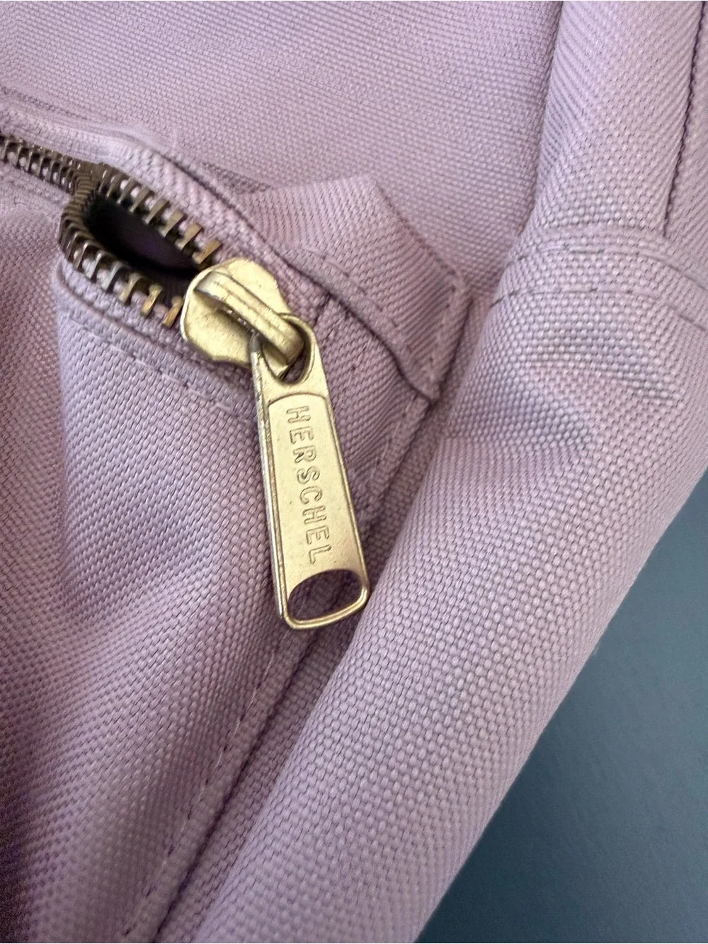 Herschel Supply Company Dusty Pink Mini Backpack with Gold Hardware