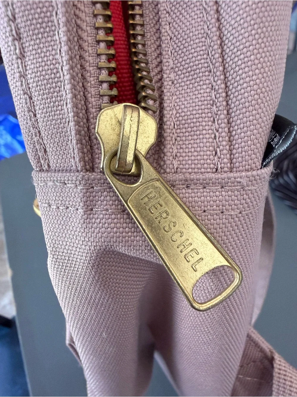 Herschel Supply Company Dusty Pink Mini Backpack with Gold Hardware
