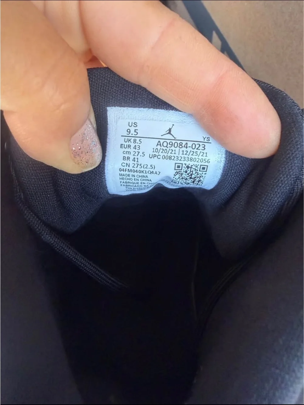 Jordan high top