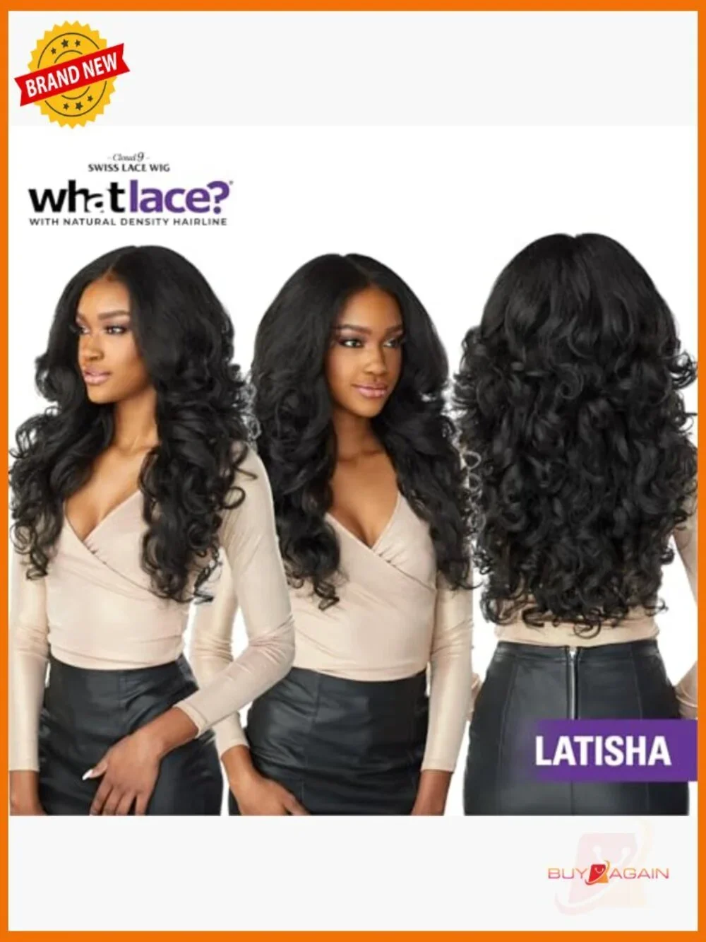 13x6 Lace Front Hand Tied Synthetic Wig HD Lace Preplucked Hairline
