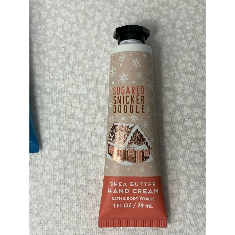 Bath and Body Works Sugared Snickered Doodle & Rainbow Swirl Candy Hand Creams