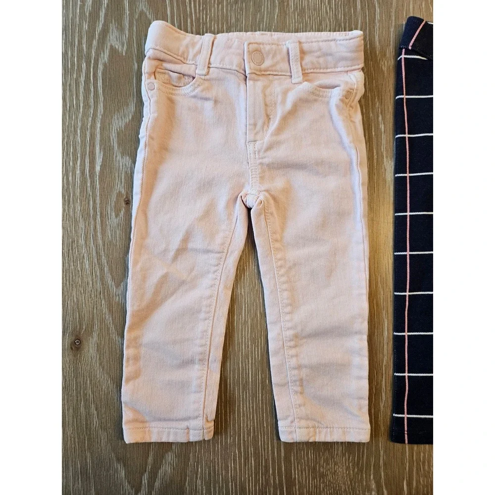 Janie and jack baby girl pants set 18-24 mos‎