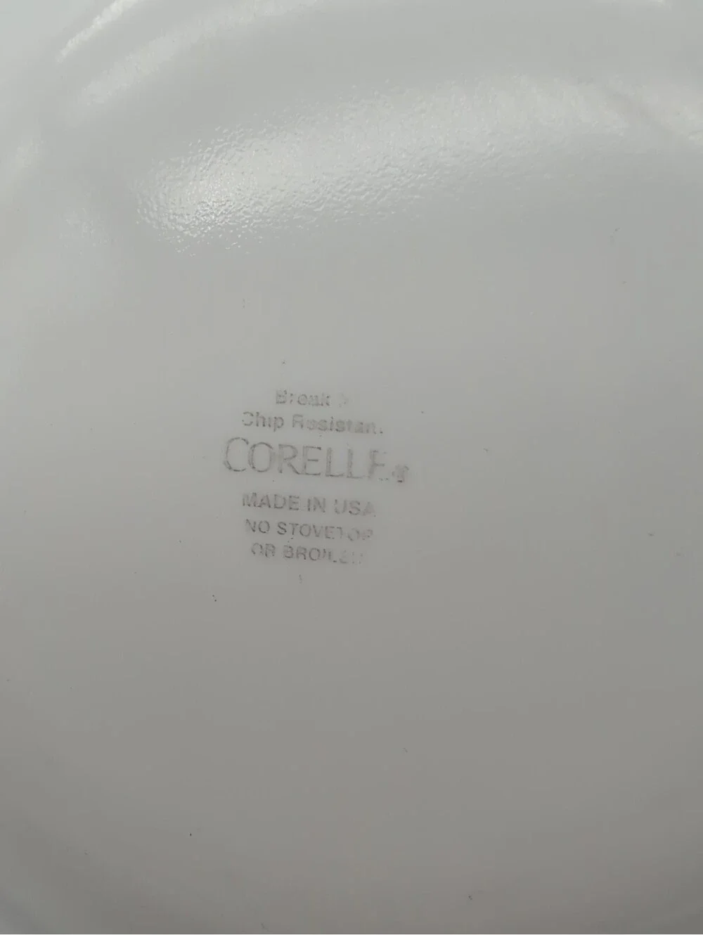 Corelle plate shipping few