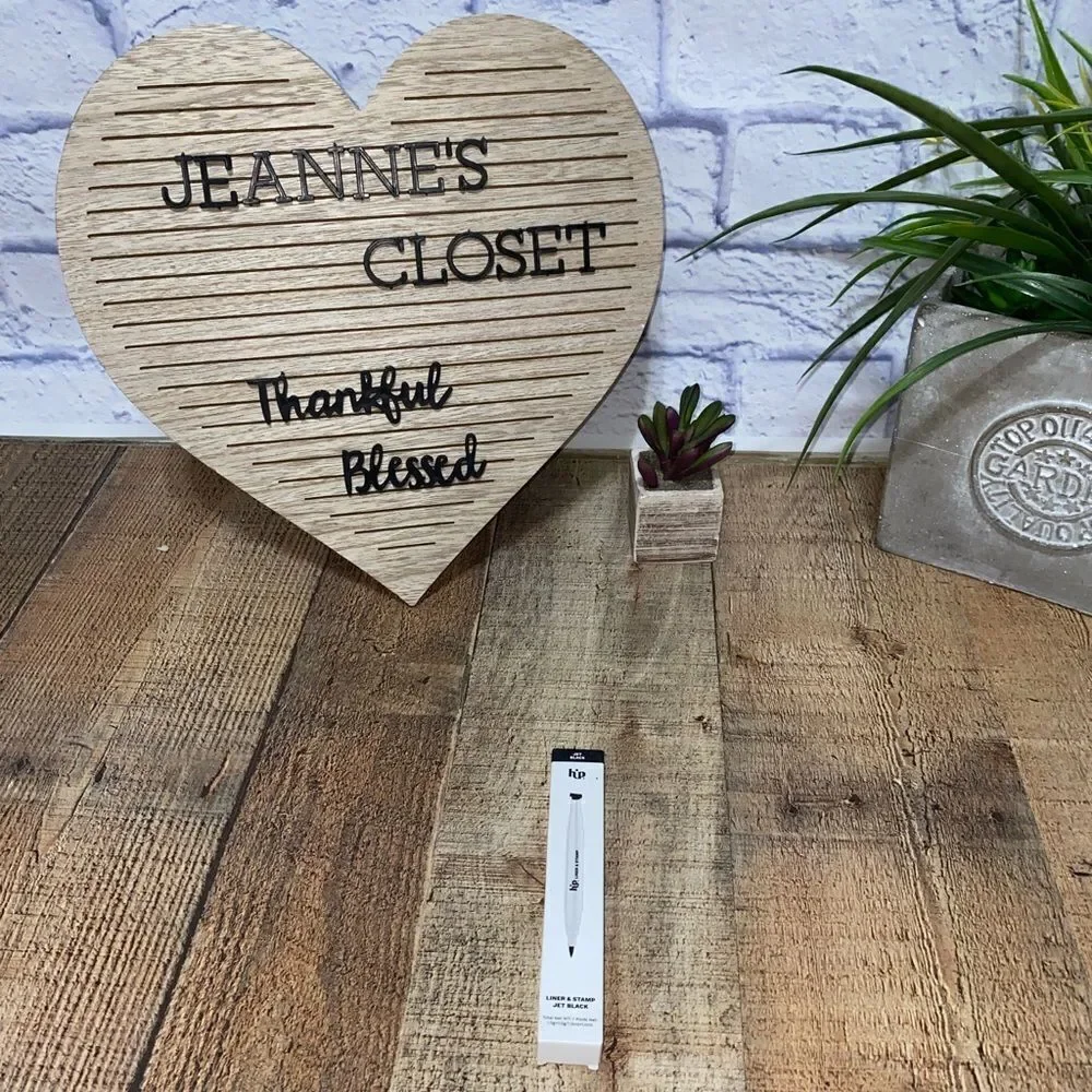 HIPDOT Liner And Stamp Jet Black Eyeliner Wing NIB.