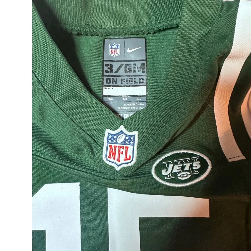 Nike NFL New York Jets Tim Tebow 15 Jersey Bodysuit Green White 3/6M Infant