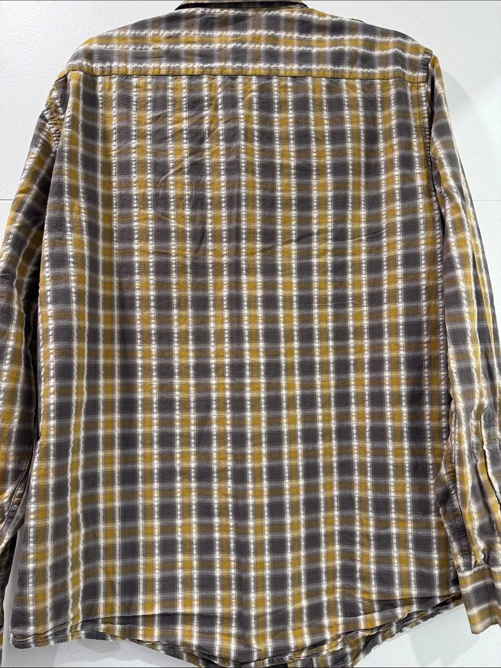 Banana Republic lightweight plaid