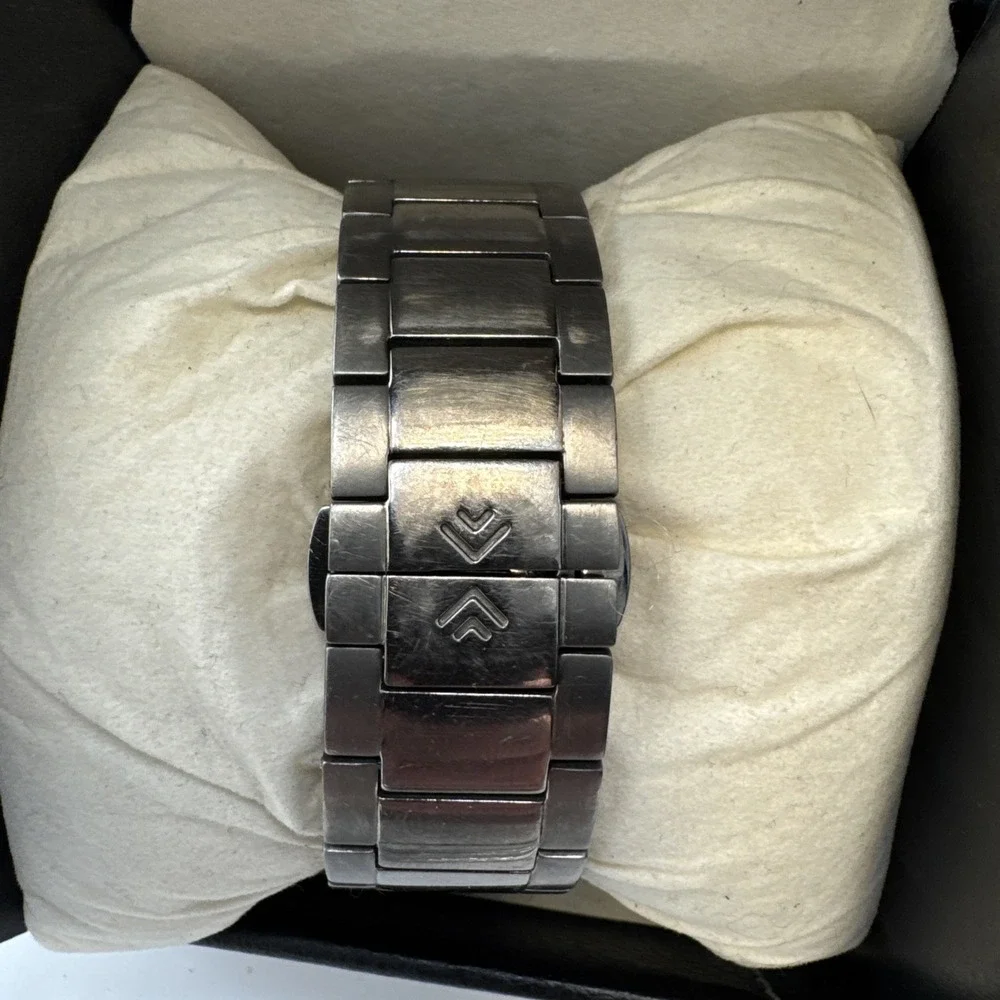 Skagen Black Label Titanium Swiss Men's Black Dial Quartz Watch 585XLTMXM