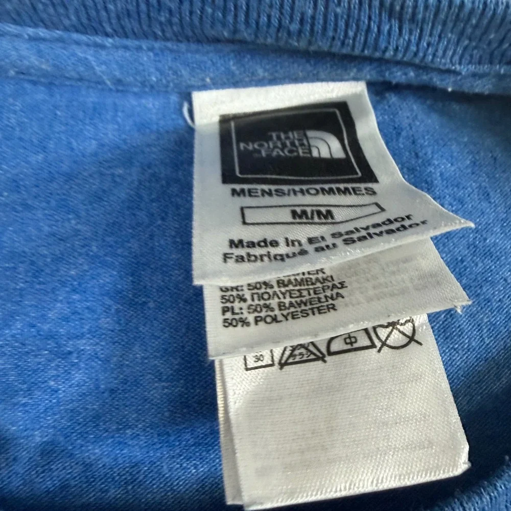 The North Face pattern streetwear neckline