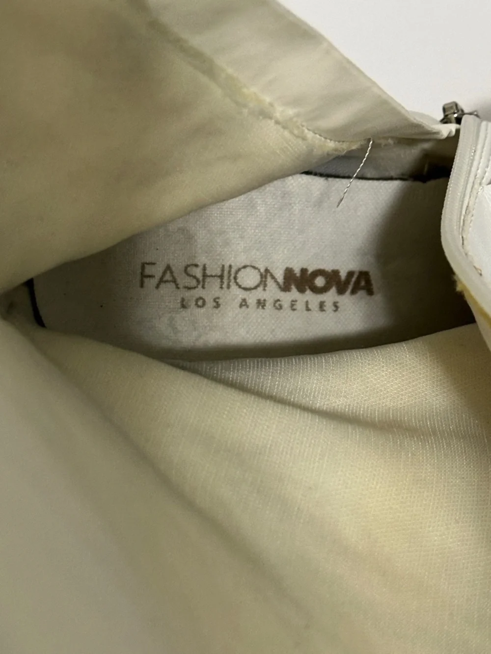Fashion Nova sleek white
