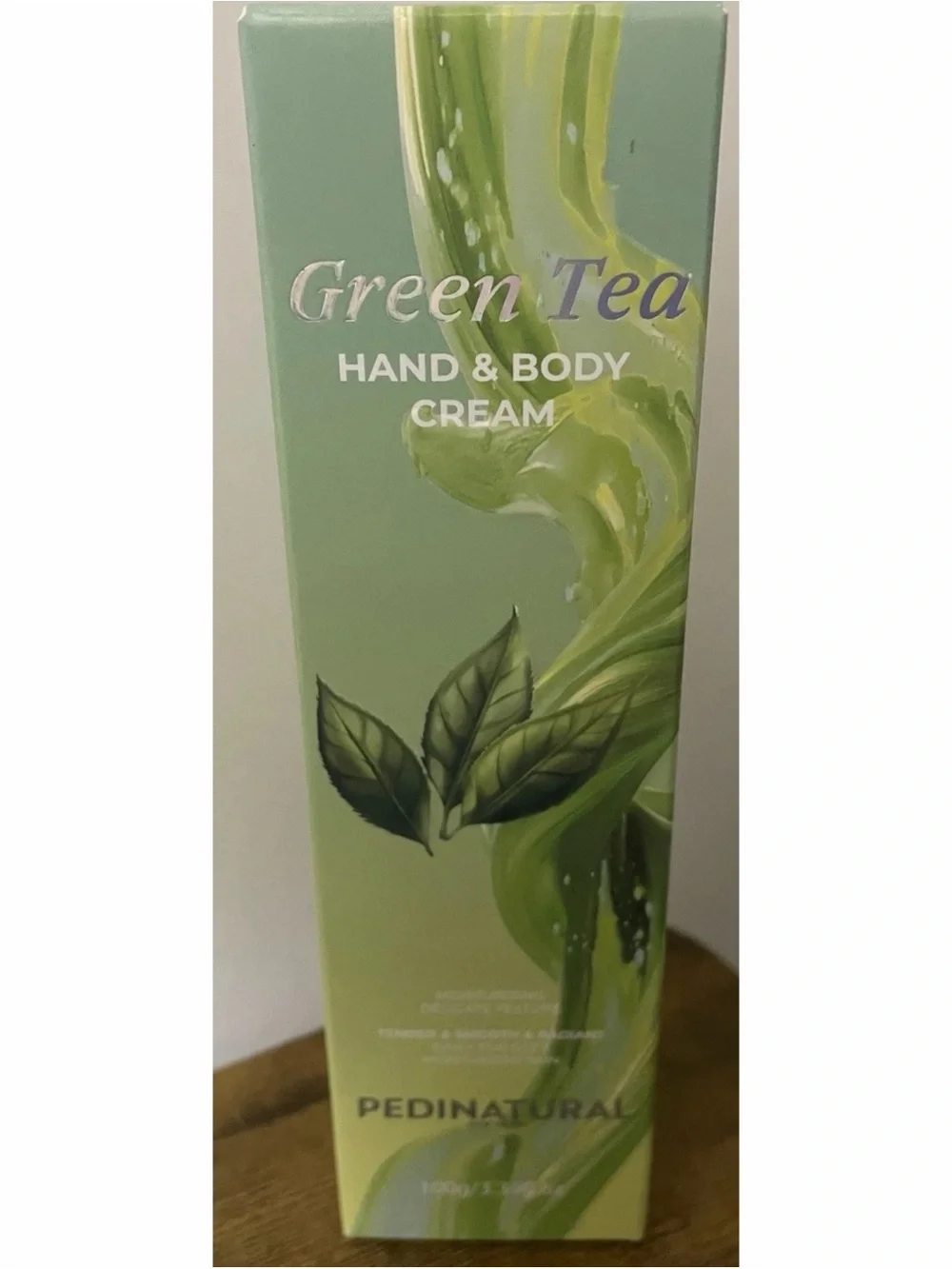 Pedinatural Green Tea Hand And Body Cream 3.39 Fl Oz