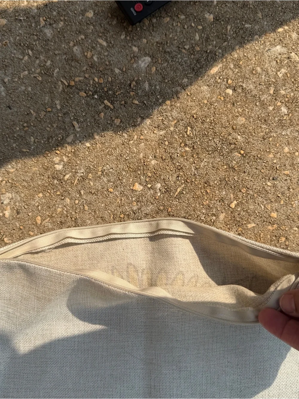 None fabric insert design