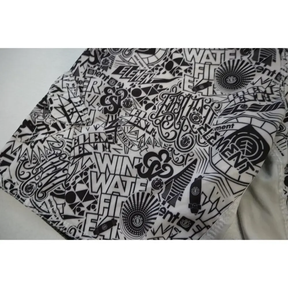 Element Skateboard‎ Board Shorts Athletic Performance Water Surf Mens Sz 32