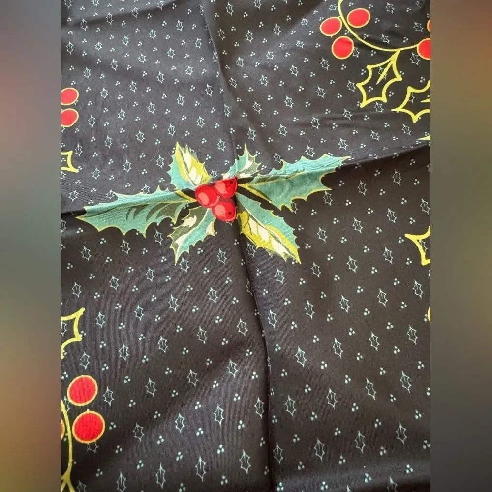 NWT Vera Bradley Holiday Silk Scarf