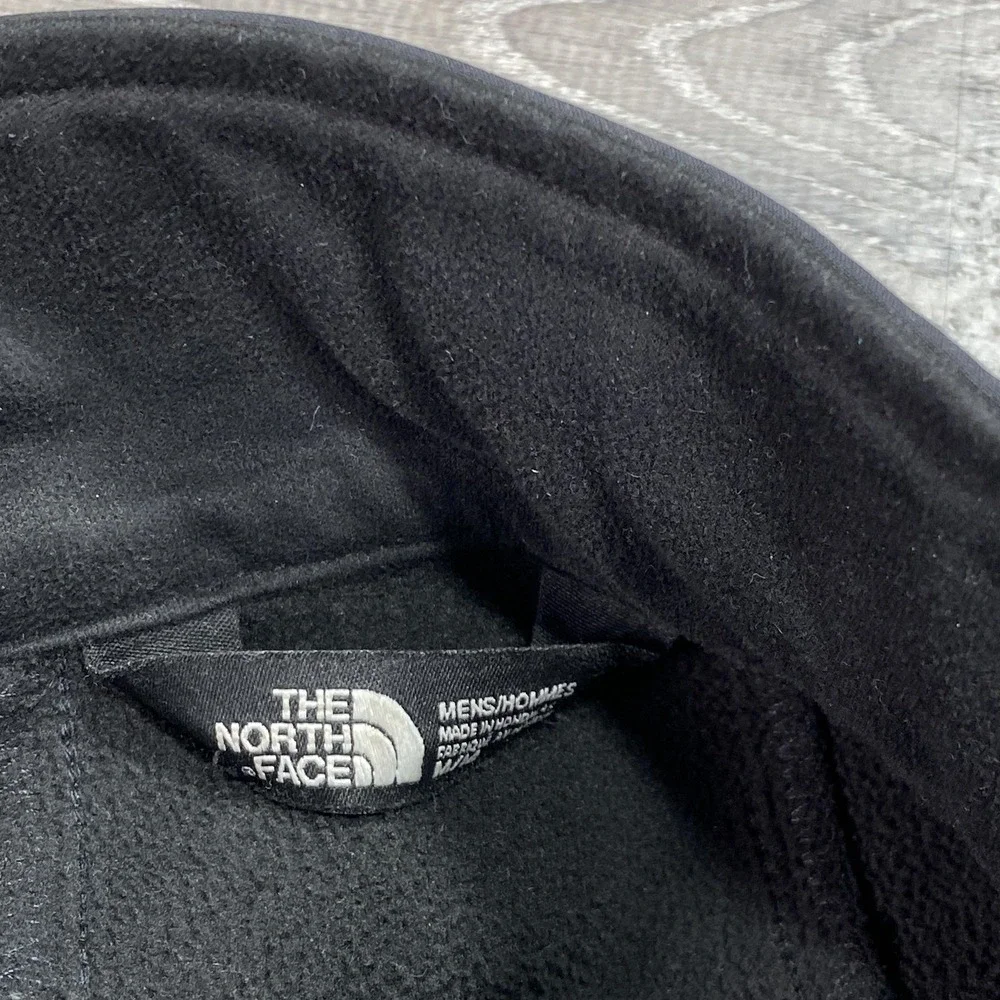 North Face Jacket Mens Large Black Softshell Windproof Full Zip‎ Outdoor Layer