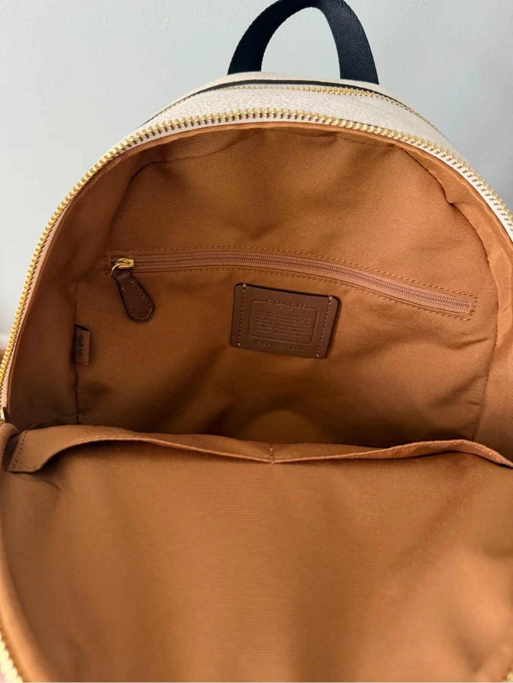 Coach compact backpack