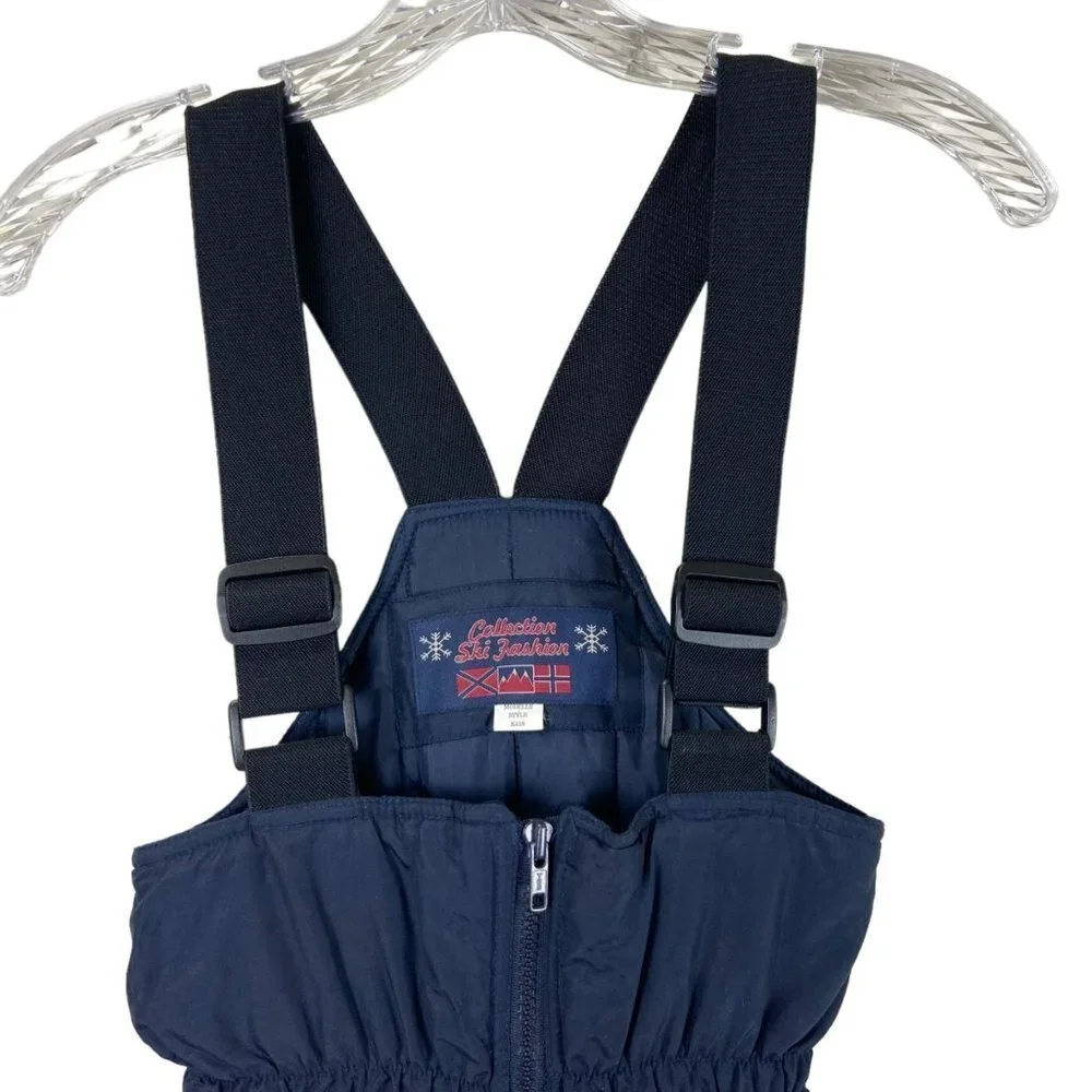 Snow Bib Outwear Overralls Blue Adjustable Straps Size‎ 3