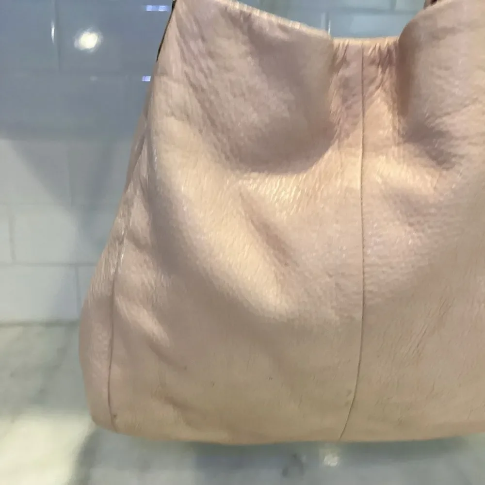 Coach Bag Purse Handbag Leather Pocketbook Pink Madison Pebbled Phoebe Shoulder