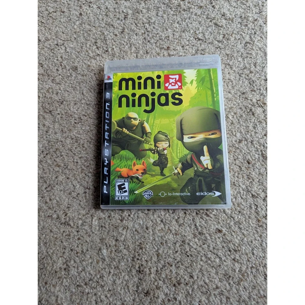 Mini Ninjas Sony PlayStation 3 PS3‎ Game Complete with Manual BLUS-30384