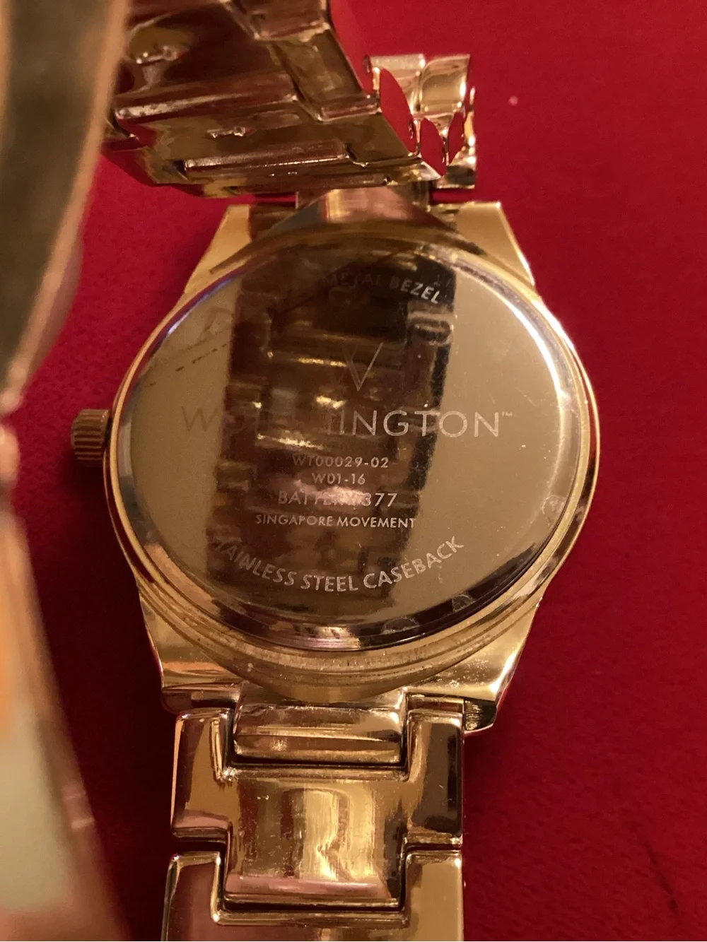 Worthington shiny gold
